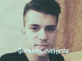 JohnnyLoveHere