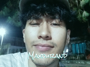 Maxdurand